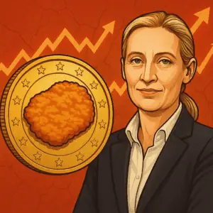 alice weidel und schnitzelcoin