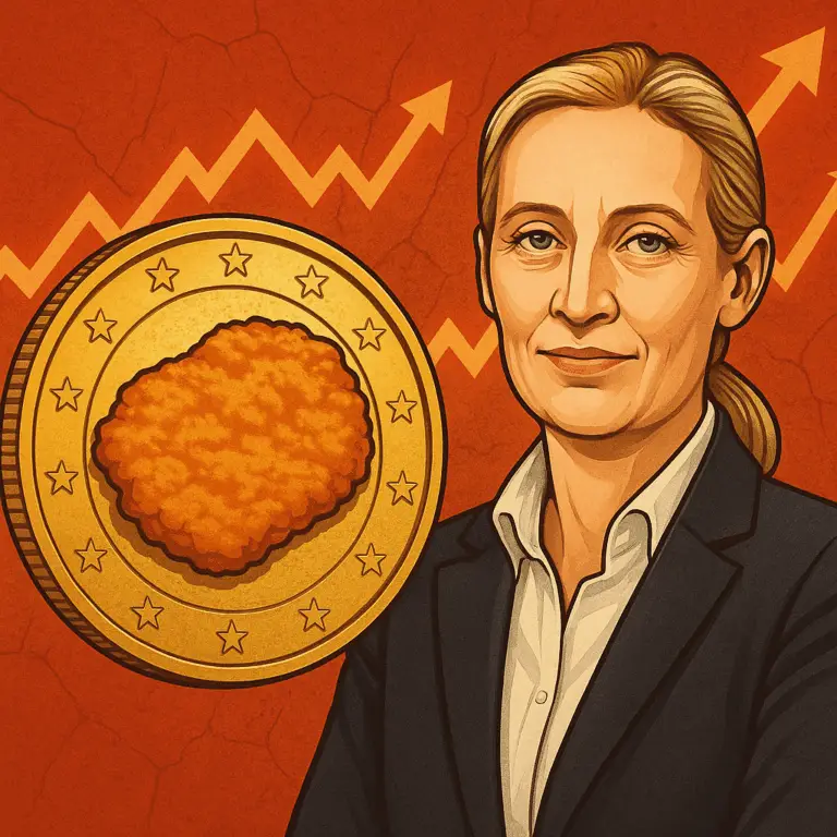 alice weidel und schnitzelcoin
